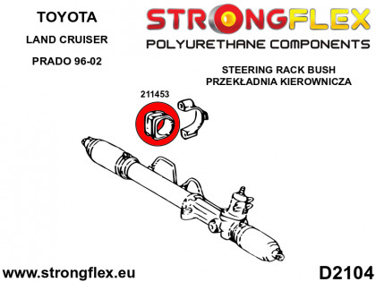 211453A: Tuleja przekładni kierowniczej 50mm SPORT