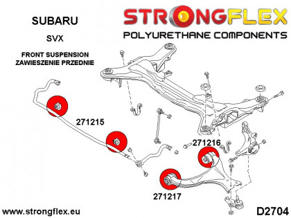 271215B: Tuleja stabilizatora przedniego 18mm