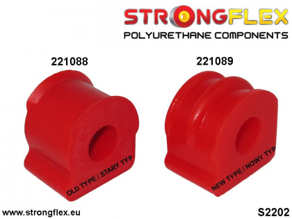 221089A: Tuleja stabilizatora przedniego SPORT