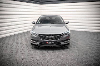 Spojler pod nárazník lipa V.2 Opel Insignia Mk2 černý lesklý plast