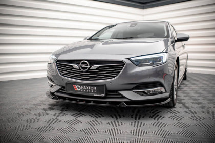 Spojler pod nárazník lipa V.2 Opel Insignia Mk2 černý lesklý plast