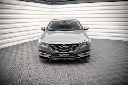 Spojler pod nárazník lipa V.3 Opel Insignia Mk2 černý lesklý plast