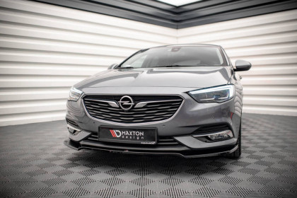 Spojler pod nárazník lipa V.3 Opel Insignia Mk2 černý lesklý plast