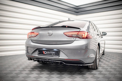 Spoiler zadního nárazníku Opel Insignia Mk2 černý lesklý plast