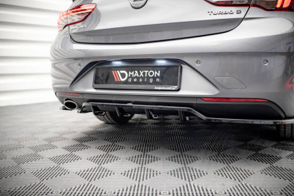 Spoiler zadního nárazníku Opel Insignia Mk2 černý lesklý plast