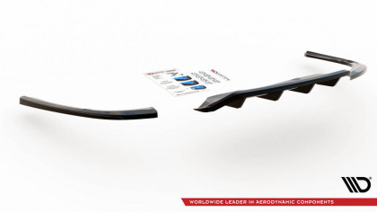 Spoiler zadního nárazníku Opel Insignia Mk2 černý lesklý plast