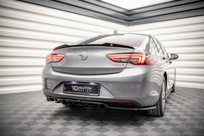 Prodloužení spoileru Opel Insignia Mk2 černý lesklý plast