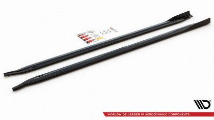 Prahové lišty V.2 BMW M3 G80 carbon look