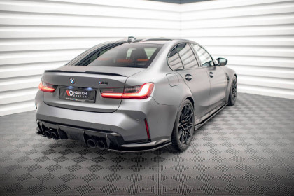 Splittery zadní boční V.2 BMW M3 G80 carbon look