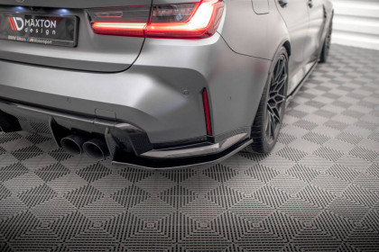 Splittery zadní boční V.2 BMW M3 G80 carbon look