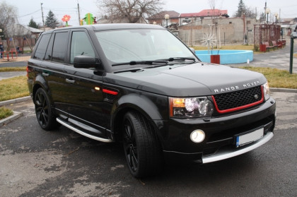 Sada masky a bočních mřížek Land Rover Range Rover Sport (05-09) Autobiography Look  Black Red