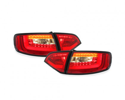 Zadní světla LED s dynamickým blinkrem pro Audi A4 B8 Avant 08-11 červená
