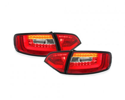 Zadní světla LED s dynamickým blinkrem pro Audi A4 B8 Avant 08-11 červená