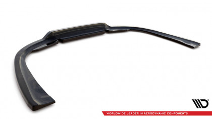Spoiler zadního nárazníku Porsche 911 Carrera 4S 992 černý lesklý plast