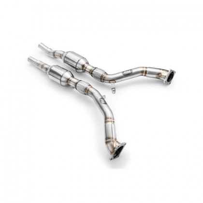 Downpipe AUDI A6, S4, RS4 B5 2.7 T S6, Allroad C5 2.7 T + KAT Euro 3