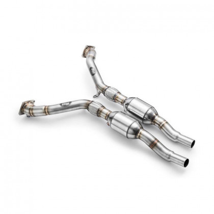 Downpipe AUDI A6, S4, RS4 B5 2.7 T S6, Allroad C5 2.7 T + KAT Euro 3