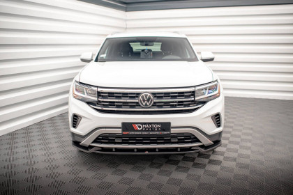 Spojler pod nárazník lipa V.1 Volkswagen Atlas Cross Sport černý lesklý plast