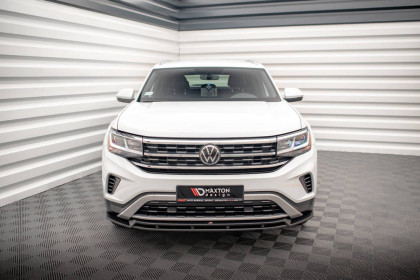 Spojler pod nárazník lipa V.2 Volkswagen Atlas Cross Sport černý lesklý plast