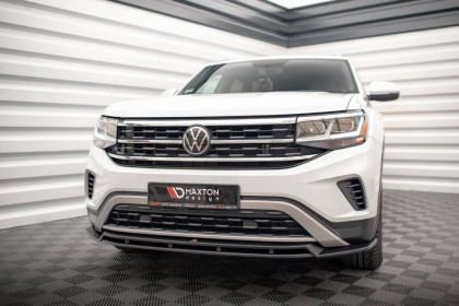 Spojler pod nárazník lipa V.2 Volkswagen Atlas Cross Sport černý lesklý plast