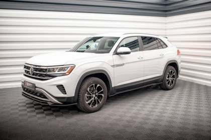 Prahové lišty Volkswagen Atlas Cross Sport černý lesklý plast