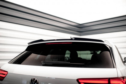 Prodloužení spoileru Volkswagen Atlas Cross Sport černý lesklý plast
