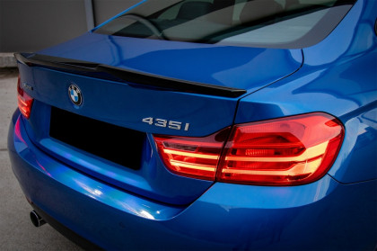 Spoiler zadní kapoty BMW 4 Coupe F32 (2013-) M4 CSL Design černý lesklý