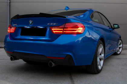 Spoiler zadní kapoty BMW 4 Coupe F32 (2013-) M4 CSL Design černý lesklý