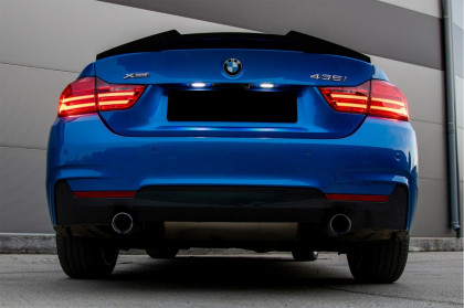 Spoiler zadní kapoty BMW 4 Coupe F32 (2013-) M4 CSL Design černý lesklý