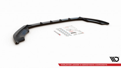 Spojler pod nárazník lipa V.1 Seat Ibiza Mk5 černý matný plast