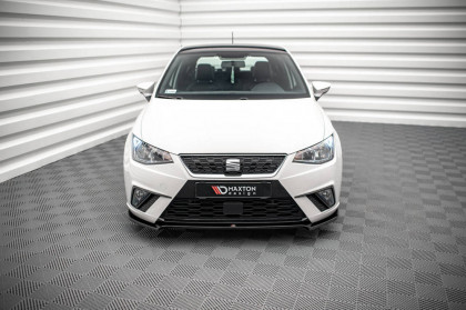 Spojler pod nárazník lipa V.3 Seat Ibiza Mk5 černý lesklý plast