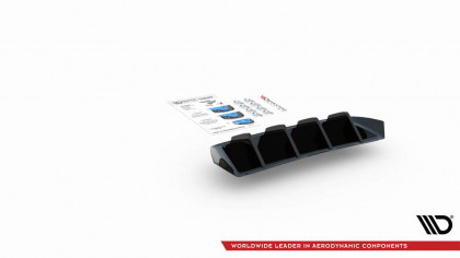 Spoiler zadního nárazníku Seat Ibiza Mk5 černý lesklý plast