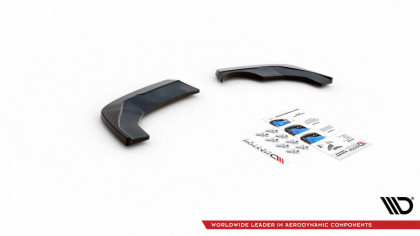 Splittery zadní boční Seat Ibiza Mk5 černý lesklý plast