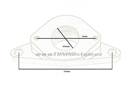 Adaptér k Blow off ventilu WRX GREDDY type 2