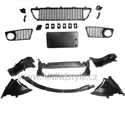 Přední nárazník BMW F20/F21 11-15 M-tec style PDC