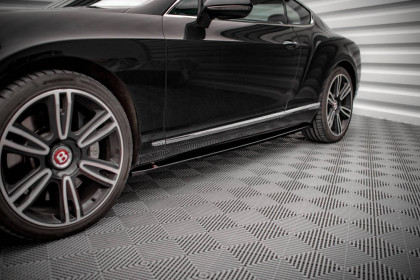 Prahové lišty Bentley Continental GT V8 S Mk2 carbon look