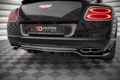 Spoiler zadního nárazníku Bentley Continental GT V8 S Mk2 carbon look