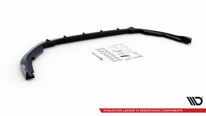Spojler pod nárazník lipa Peugeot Partner Mk3 černý lesklý plast