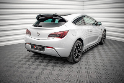 Splittery zadní boční Opel Astra GTC OPC-Line J černý lesklý plast