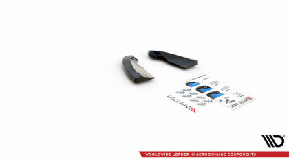 Splittery zadní boční Opel Astra GTC OPC-Line J černý lesklý plast