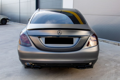 Difuzor zadního nárazníku pro Mercedes C-Class W205 S205 14-18 C63 Look