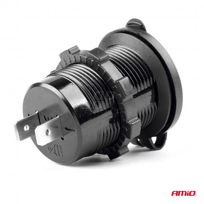 Nabíječka 2xUSB 12/24V MOD-03
