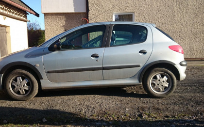 Plastové lemy blatníků Peugeot 206 5dv. (1998-2012) 4ks