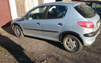 Plastové lemy blatníků Peugeot 206 5dv. (1998-2012) 4ks