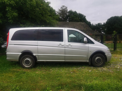 Plastové lemy blatníků Mercedes Vito II / Viano (2003-2014) 4ks