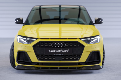 Spoiler pod přední nárazník CSR CUP - Audi A1 (Typ GB) carbon look lesklý