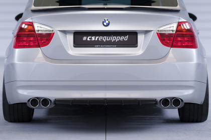Spoiler pod zadní nárazník, difuzor CSR - BMW 3 E90 / E91 carbon look lesklý