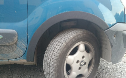 Plastové lemy blatníků Renault Kangoo I / 4-dv. (1998-2008) 4ks