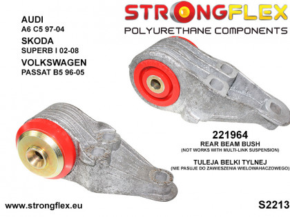 221964A: Tuleja belki tylnej SPORT