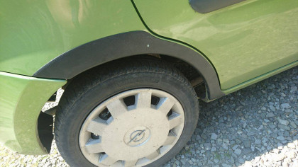 Plastové lemy blatníků Opel Agila A (2000- 2007) 4ks