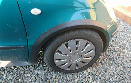 Plastové lemy blatníků Mercedes-Benz A I 5dv. (1997-2004) 4ks